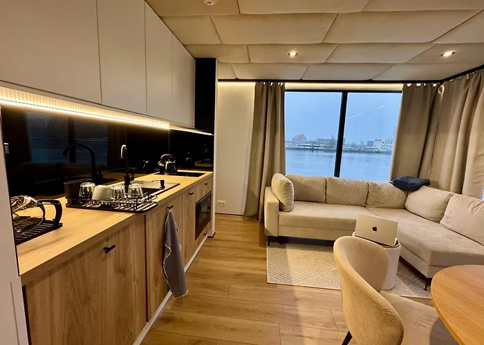 Apartment Aqua Loft Lux Houseboat & Waterfront Szczecin